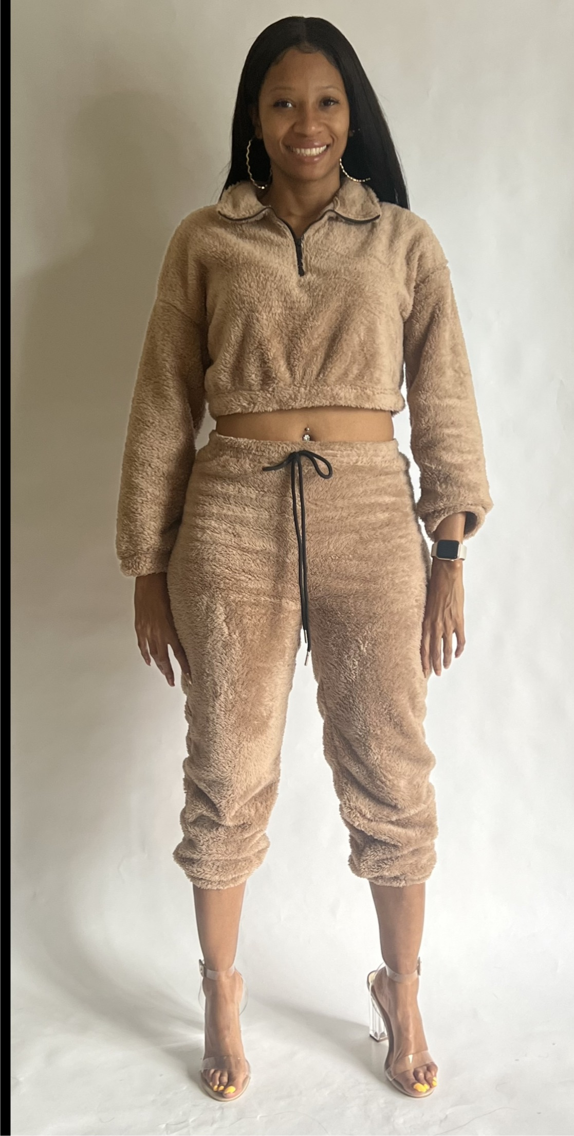 Warm and Cozy Jogger Set-Mocha