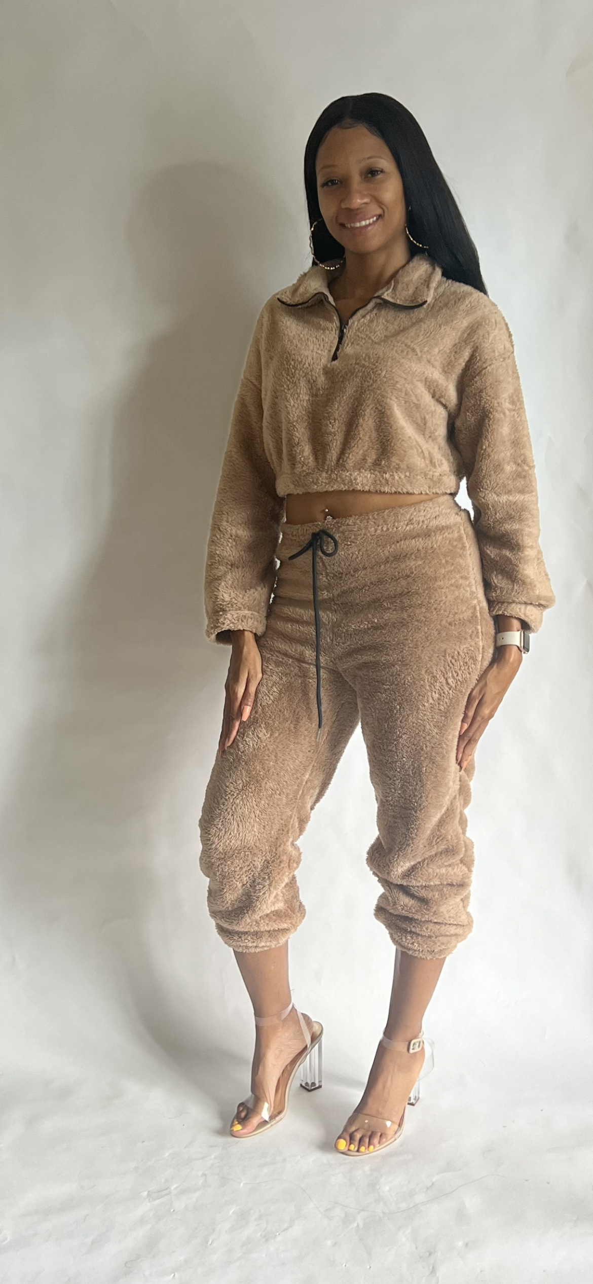 Warm and Cozy Jogger Set-Mocha