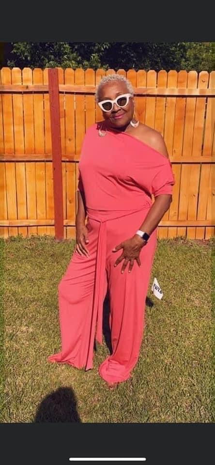 Coral Plus Size Jumpsuit